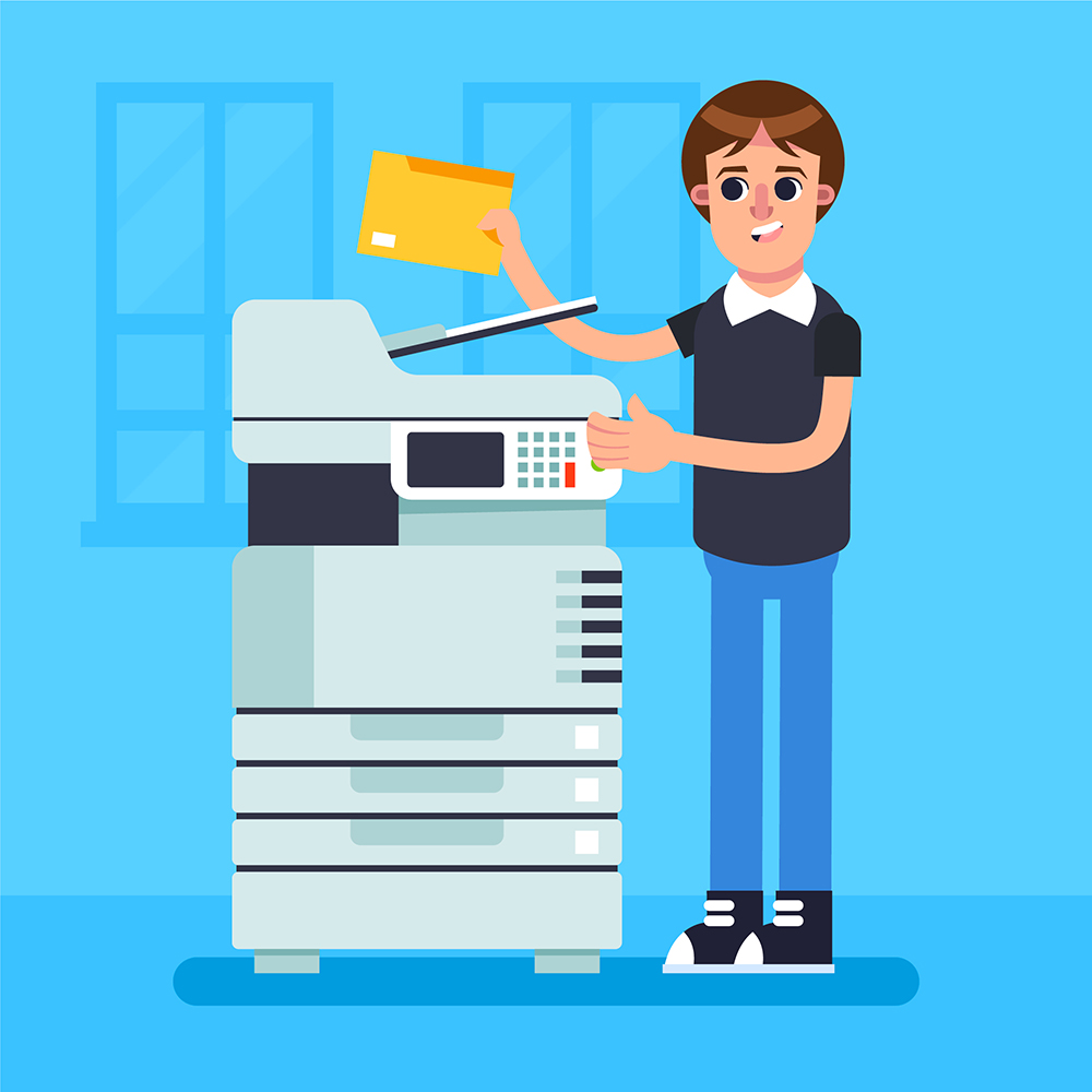 Fotocopiado e Impresiones: Blanco y Negro o a Todo Color